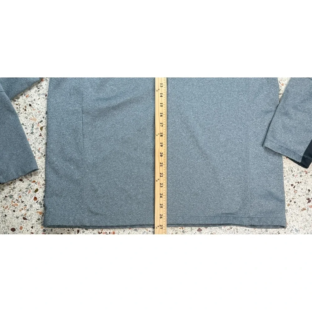 The North Face Men's 1/2 Zip Long Sleeve Zipper Front Pocket Fleece Size XL‎